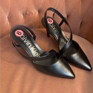 Calvin Klein Women's Black Heels